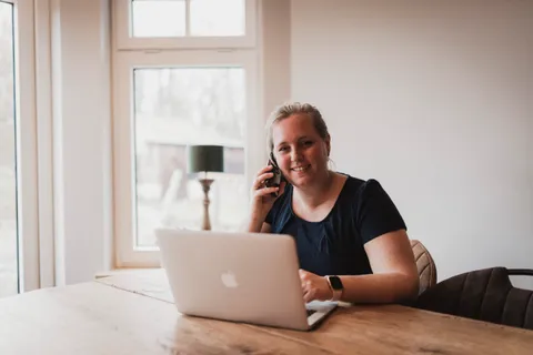 Telefonisch consult - Christa aan de telefoon